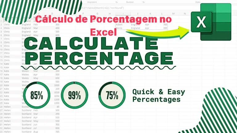 Cálculo de porcentagem no Excel: um guia completo