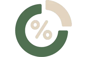 header logo of percentage